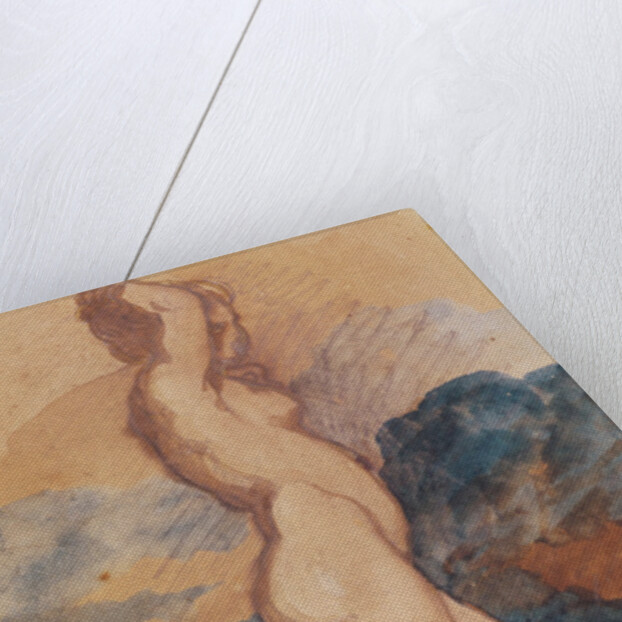 Study of a Nude Woman by Theodore Gericault