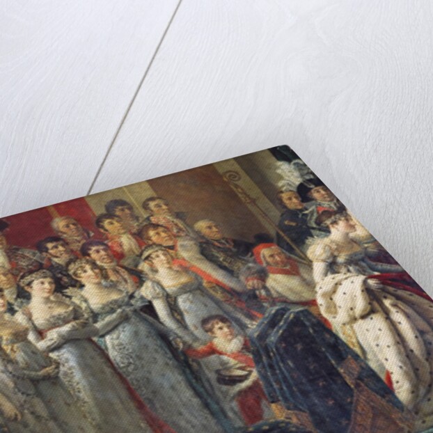 The Consecration of the Emperor Napoleon I and the Coronation of Empress Joséphine in Notre-Dame Cathedral, 2nd December 1804, 1805-07 by Jacques Louis David