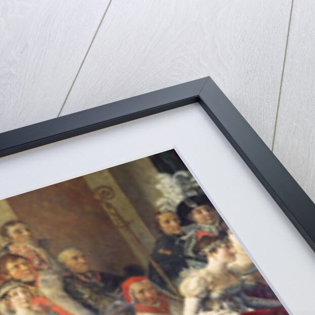 The Consecration of the Emperor Napoleon I and the Coronation of Empress Joséphine in Notre-Dame Cathedral, 2nd December 1804, 1805-07 by Jacques Louis David