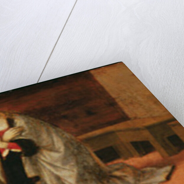 The Annunciation, predella panel from an altarpiece, 1478-85 by Lorenzo di Credi