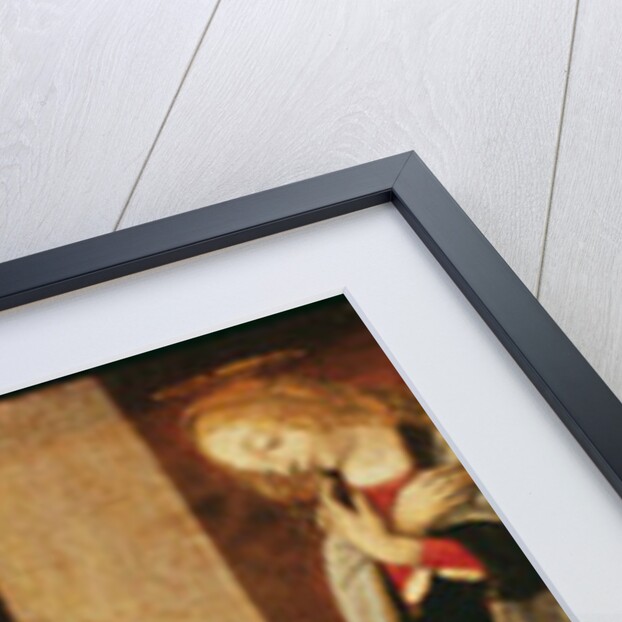 The Annunciation, predella panel from an altarpiece, 1478-85 by Lorenzo di Credi