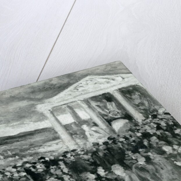 Burial of Auguste Rodin at the Villa des Brillants, 1917 by Maximilien Luce