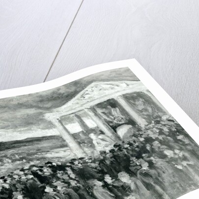 Burial of Auguste Rodin at the Villa des Brillants, 1917 by Maximilien Luce