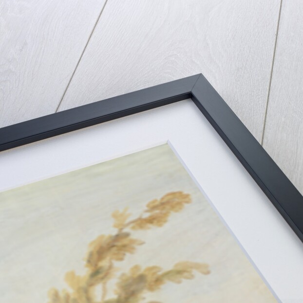 Salon of the Print-maker Gilles Demarteau, above the door; doves sitting their eggs in the hay, 1750-65 by Francois Boucher