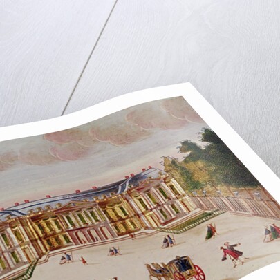 The Chateau de Choisy, courtyard side by Chevalier Chevalier