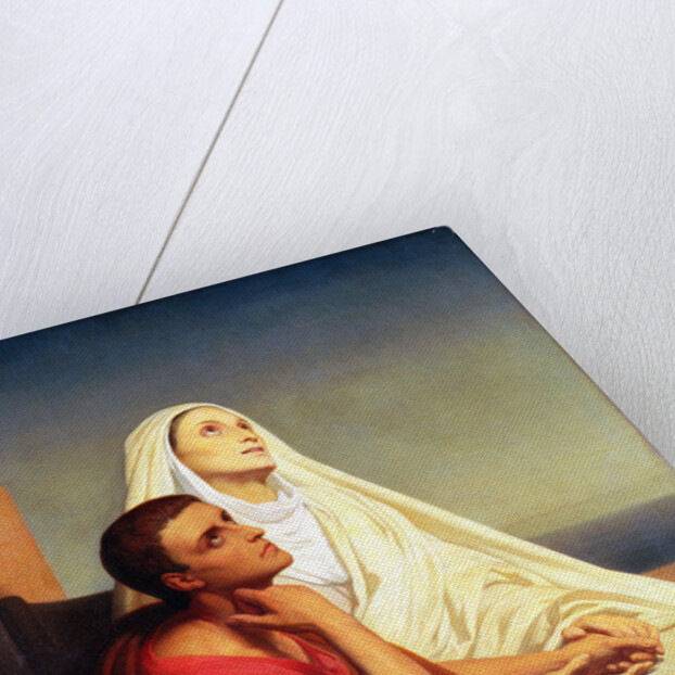 St. Augustine and his mother St. Monica, 1855 by Ary Scheffer