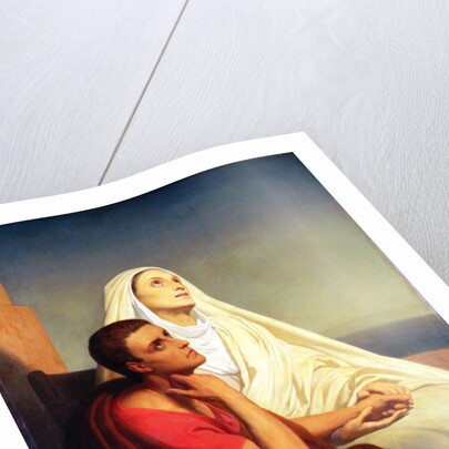 St. Augustine and his mother St. Monica, 1855 by Ary Scheffer