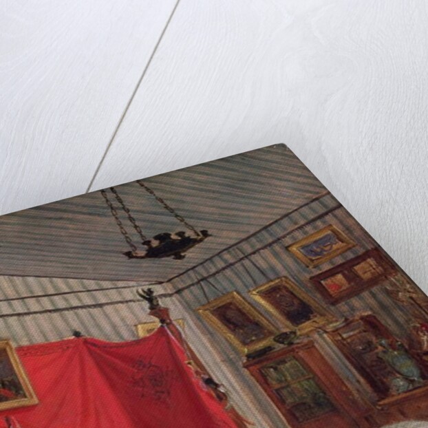 The apartment of Count de Mornay, rue de Verneuil, Paris, 1833 by Ferdinand Victor Eugene Delacroix