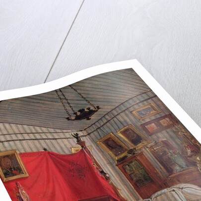 The apartment of Count de Mornay, rue de Verneuil, Paris, 1833 by Ferdinand Victor Eugene Delacroix