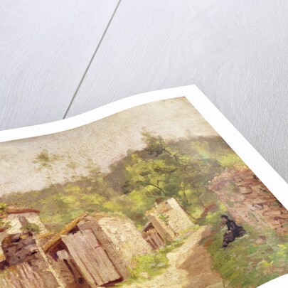 Daumier's House at Valmondois by Camille Pissarro