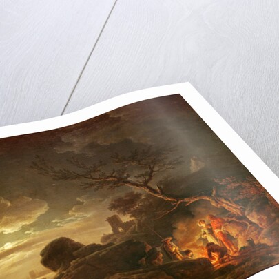 Landscape by the Light of the Moon by Claude Joseph Vernet