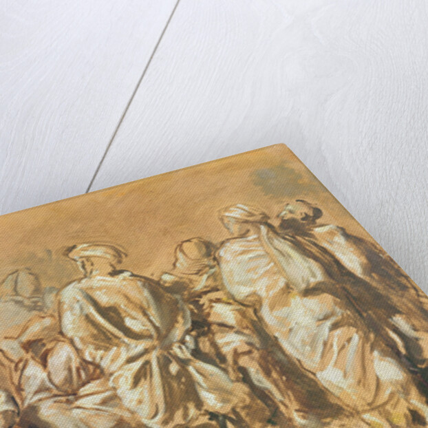 Study for the Descent from the Cross for the Church of Saint-Philippe-du-Roule: the Jews by Theodore Chasseriau