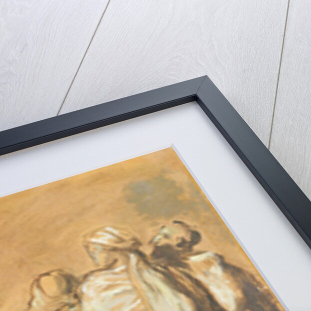 Study for the Descent from the Cross for the Church of Saint-Philippe-du-Roule: the Jews by Theodore Chasseriau