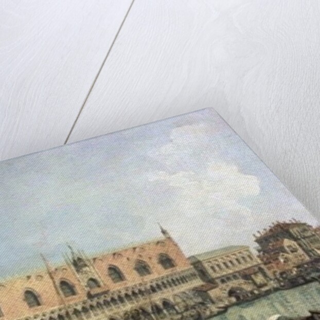 The Molo and the Piazzetta San Marco, Venice, 18th century by Canaletto