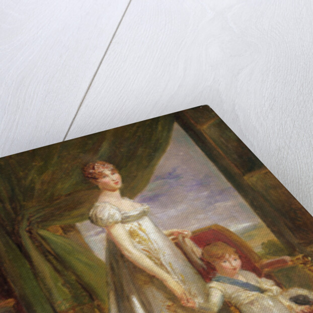 Hortense-Eugénie de Beauharnais, Queen of Holland and her son Charles Napoléon Bonaparte, 1806 by Francois Pascal Simon Baron Gerard