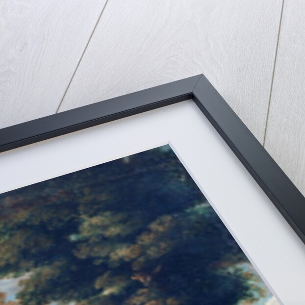 Landscape with a hermit by Domenichino