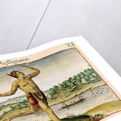 A Magician from Virginia by Theodore de after White John Bry