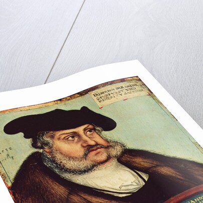 Portrait of Frederick III, Elector of Saxony by Lucas the Elder Cranach