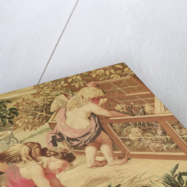 Children Gardening by Charles Le Brun