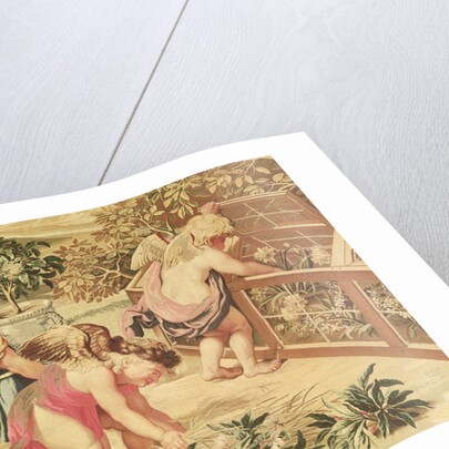 Children Gardening by Charles Le Brun