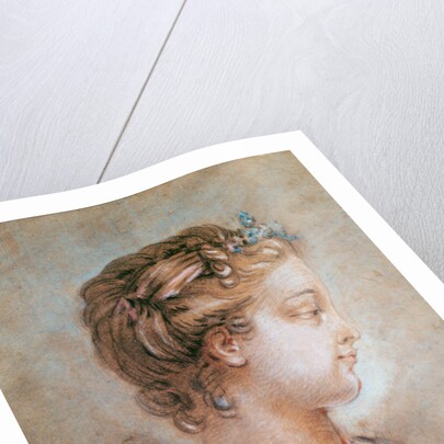 Portrait of a Young Girl by Francois Boucher