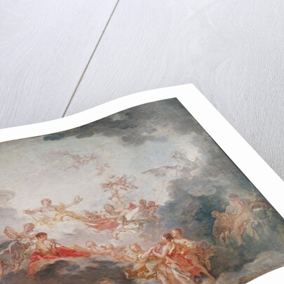 Apollo Crowning the Arts, c.1763-70 by Francois Boucher