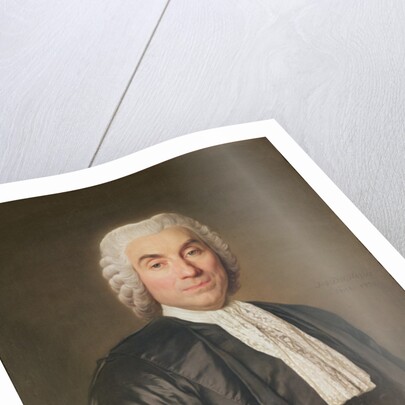 Portrait of J.B Francois, Count of the Michodière, Provost of the Merchants from 1772 to 1778 by Joseph Siffred Duplessis