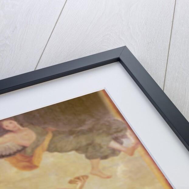 Ceiling of the Hôtel de l'Abbé de La Rivière: Mercury abducting Psyche to Mount Olympus, 1653 by Charles Le Brun