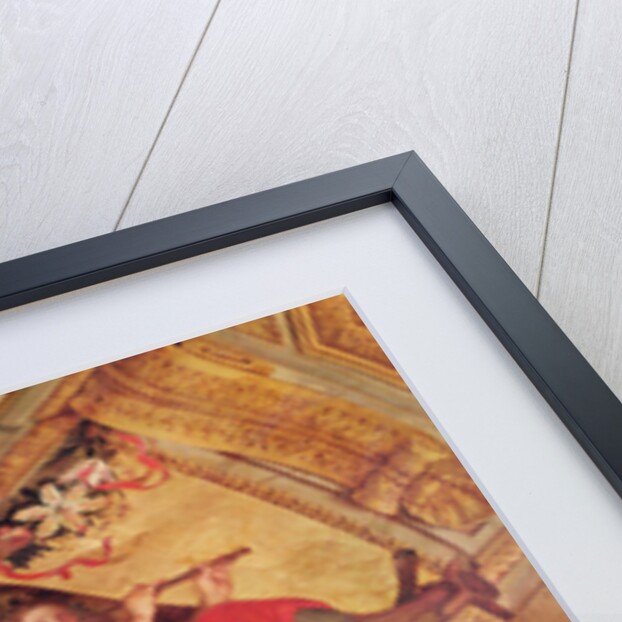 Ceiling of the Hôtel de l'Abbé de La Rivière: Urania and Euterpe, 1653 by Charles Le Brun