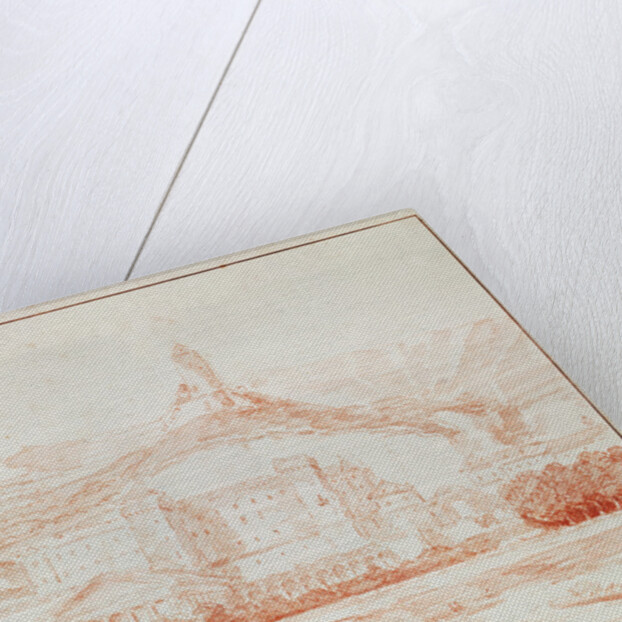 Château de La Roche-Guyon by Hubert Robert