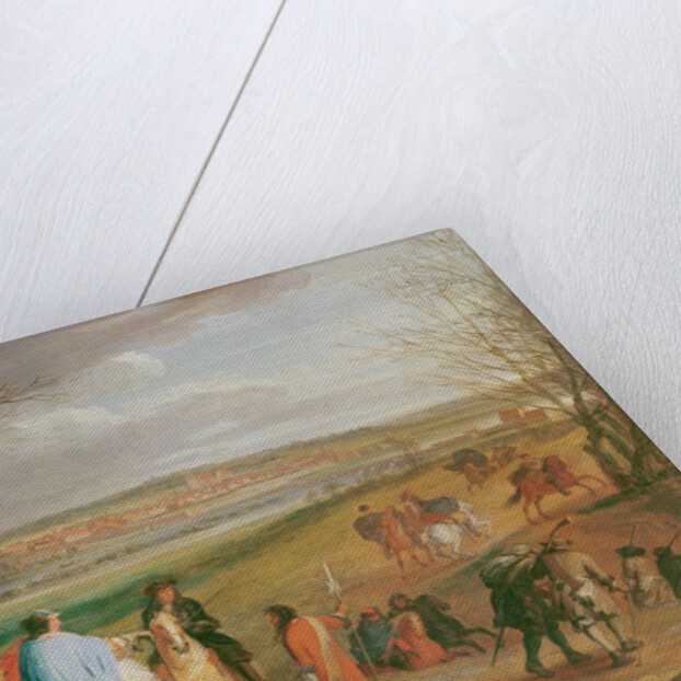 Louis XIV, King of France and of Navarre, before the Town of Dôle by Charles Le Brun