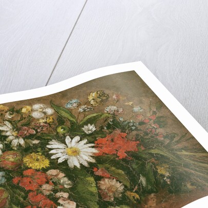 Flowers, 1871 by Gustave Courbet