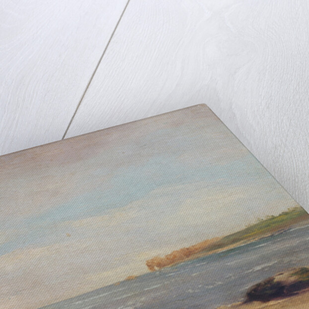 The Beach at Etretat, 1872 by Gustave Courbet