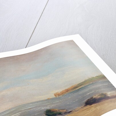 The Beach at Etretat, 1872 by Gustave Courbet