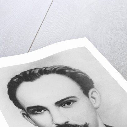 Portrait of Jose-Maria Marti by French Photographer