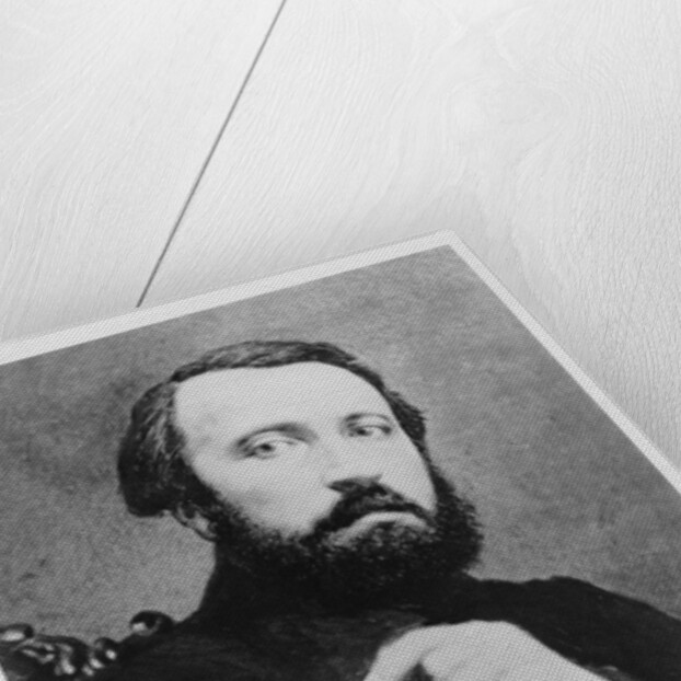 Portrait of Pierre Larousse by French Photographer