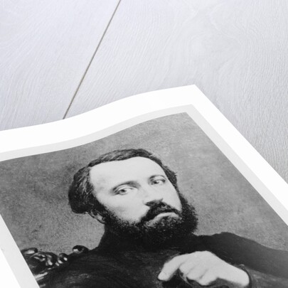 Portrait of Pierre Larousse by French Photographer