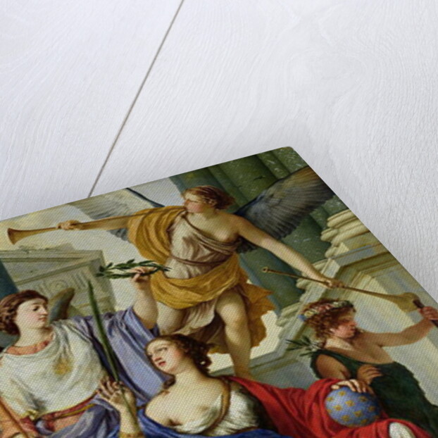 Allegory of the Regency of Anne of Austria 1648 by Laurent de La Hire or La Hyre