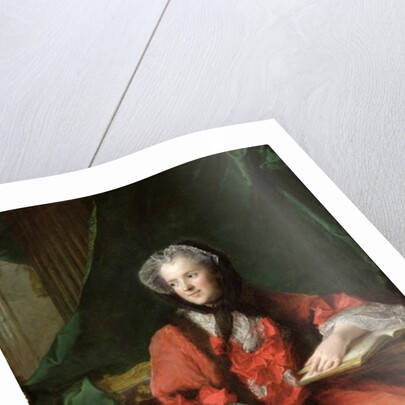 Portrait of Madame Maria Leszczynska 1748 by Jean-Marc Nattier