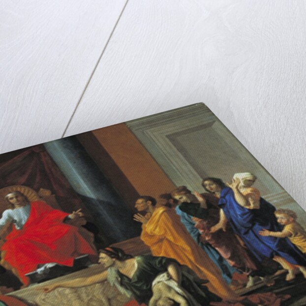 The Judgement of Solomon, 1649 by Nicolas Poussin