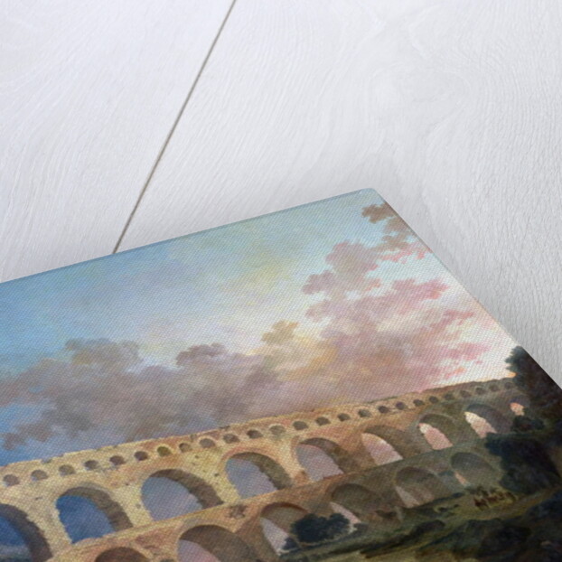 The Pont du Gard, Nimes, c.1786 by Hubert Robert