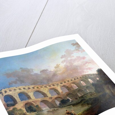 The Pont du Gard, Nimes, c.1786 by Hubert Robert