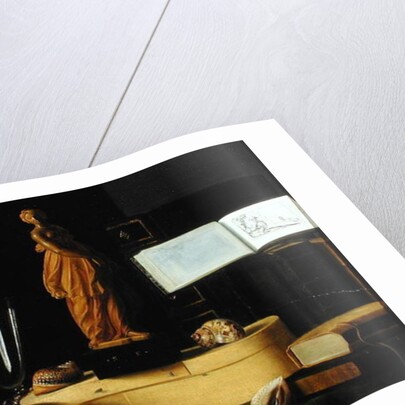 Still Life with a Statuette and Shells, c.1630 by Sebastian Stoskopff