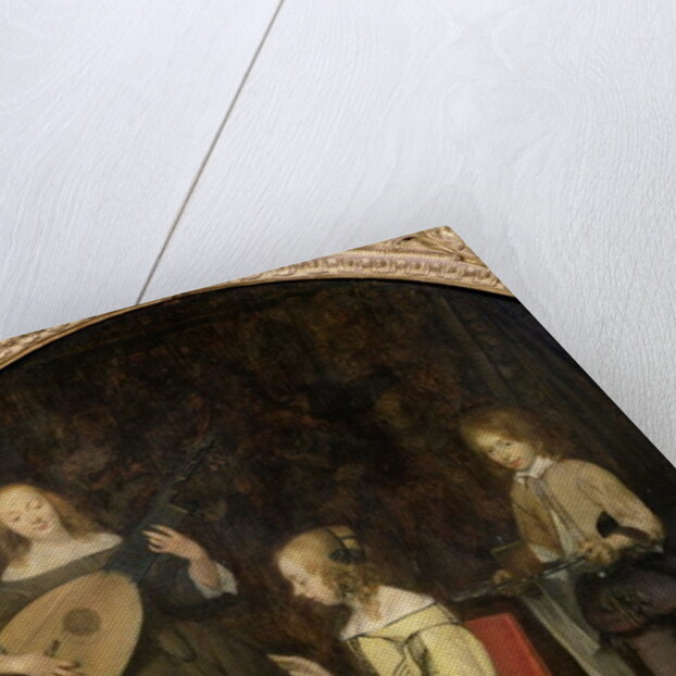 The Concert: Singer and Theorbo Player by Gerard ter Borch or Terborch