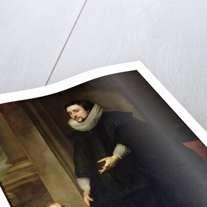 Portrait of a Nobleman and his Child or Portrait of the Brother of Rubens by Anthony van Dyck