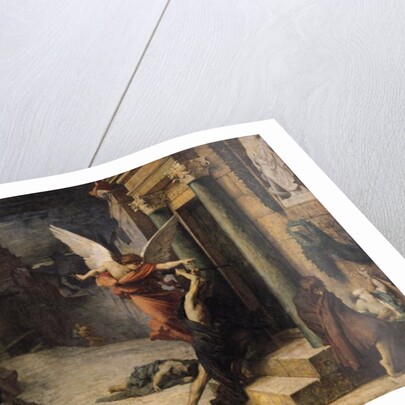 The Plague in Rome, 1869 by Jules Elie Delaunay