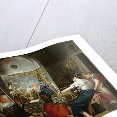 The Spinners, or The Fable of Arachne, 1657 by Diego Rodriguez de Silva y Velazquez