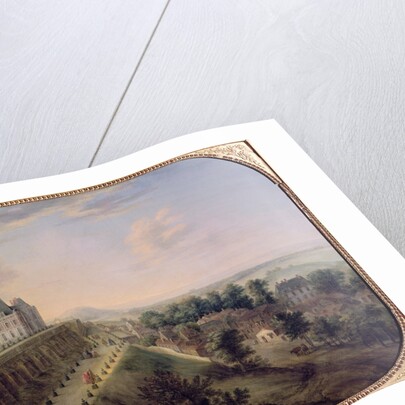 The Chateau de Meudon by Charles Leopold Grevenbroeck
