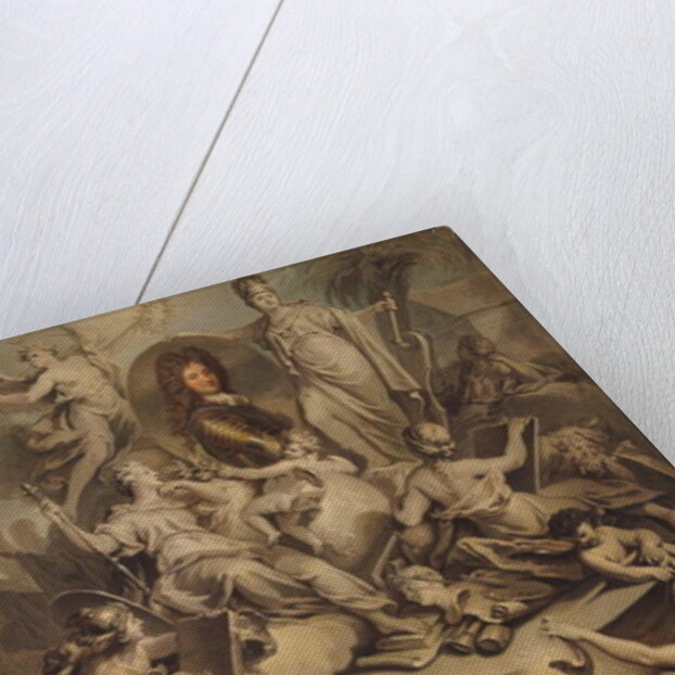 Allegory of Philippe II Duke of Orleans, 1718 by Antoine Dieu