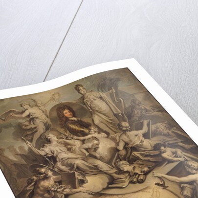 Allegory of Philippe II Duke of Orleans, 1718 by Antoine Dieu